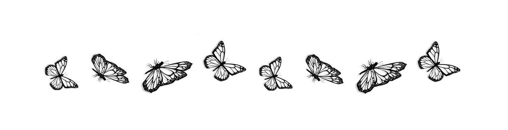 Tattoo Lovely - Bracelet papillons