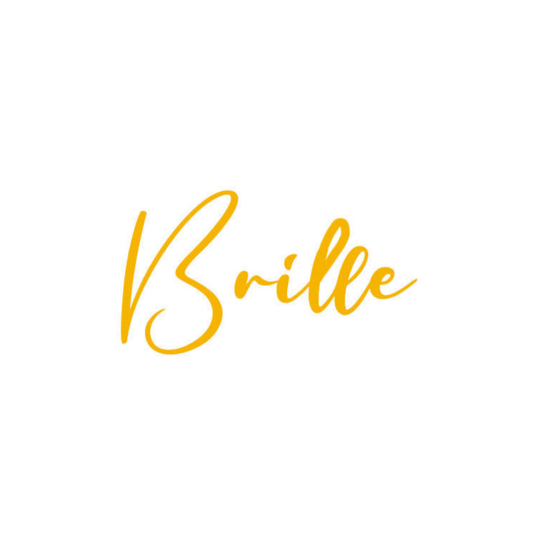 Tattoo Lovely - Brille (doré)