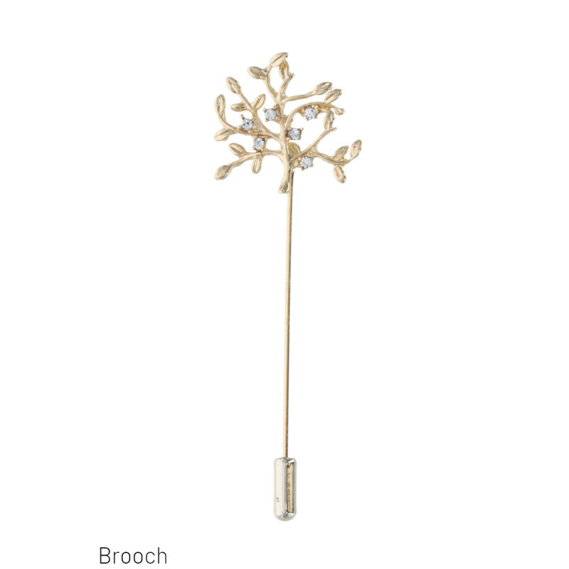 Broche pic avec Arbre de vie