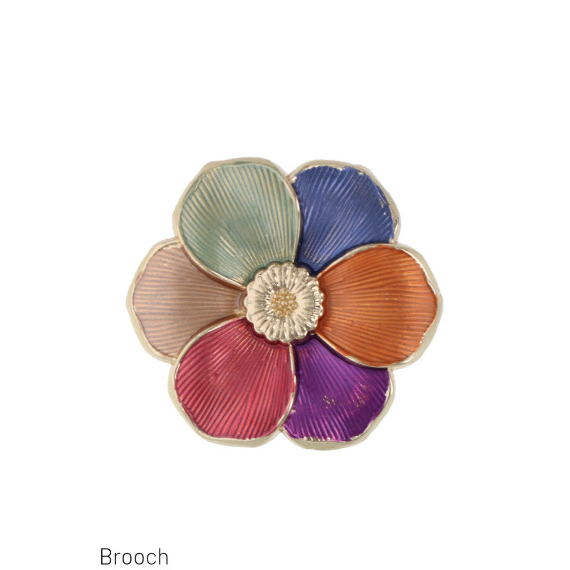 Broche aimantée - 1 fleur