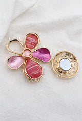 Broche aimantée - Fleur Marguerite