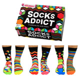 SOCKS ADDICT | Coffret cadeau de 6 chaussettes dépareillées - 39-46