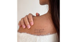 Tattoo Lovely - Chaque jour est une nouvelle chance