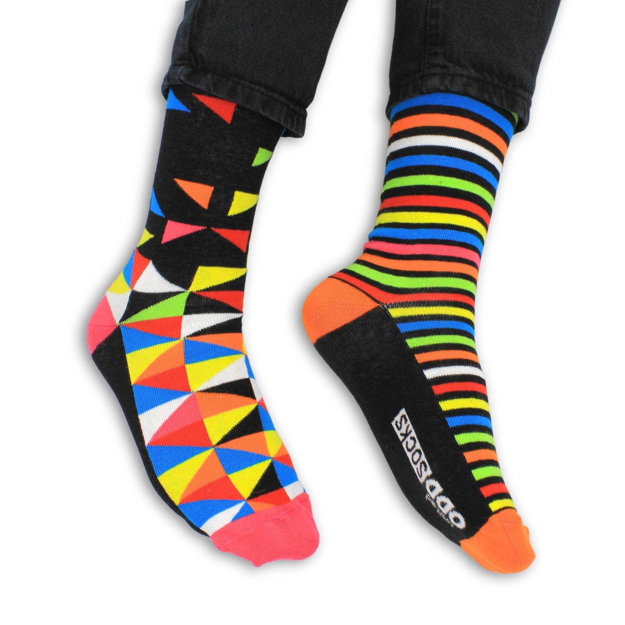 SOCKS ADDICT | Coffret cadeau de 6 chaussettes dépareillées - 39-46