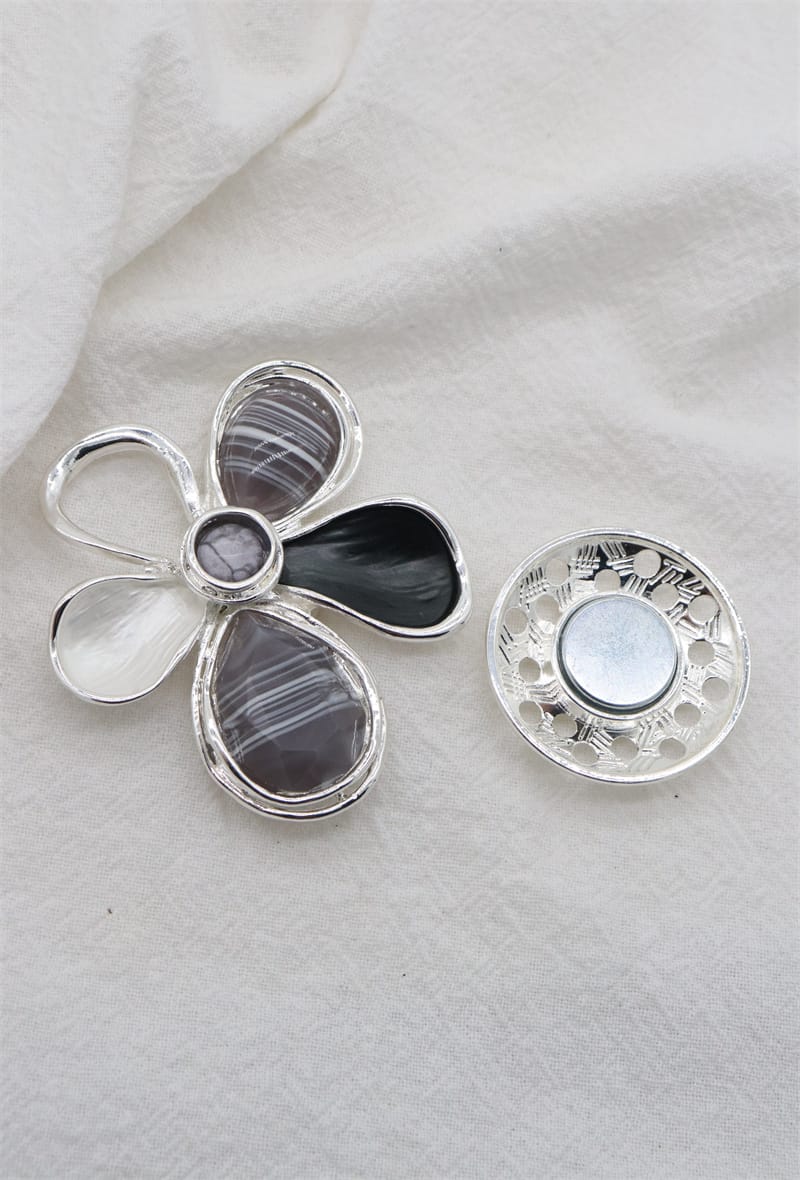 Broche aimantée - Fleur Marguerite