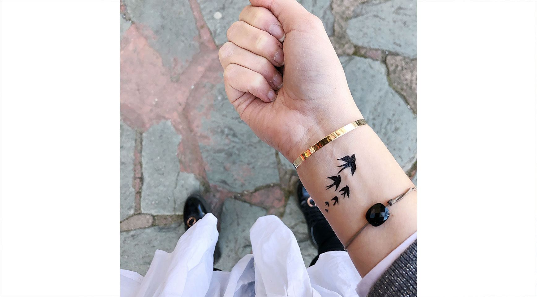Tattoo Lovely - Envolée d'oiseaux