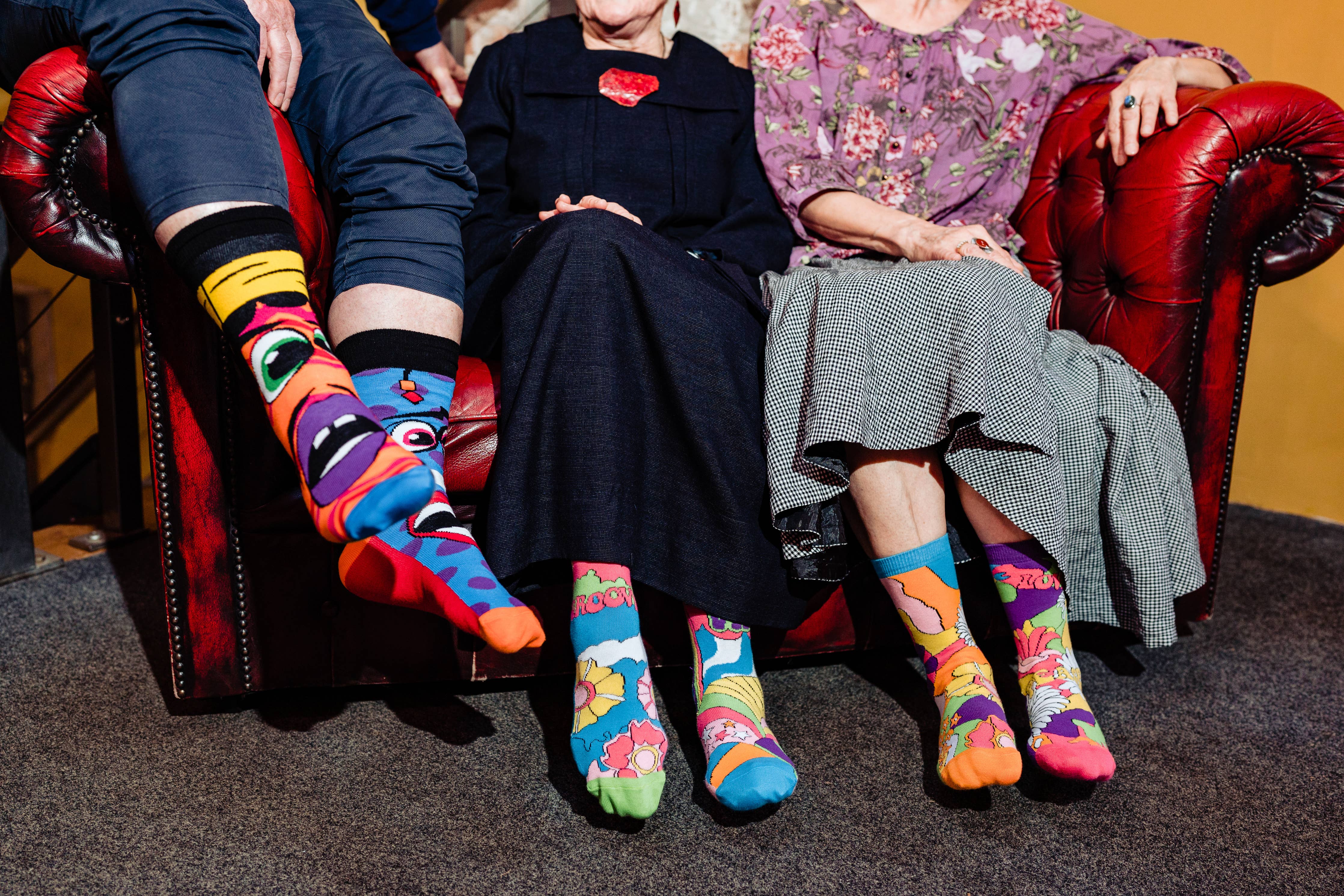 HIPPY GO LUCKY | Coffret cadeau de 6 chaussettes dépareillées - 37-42