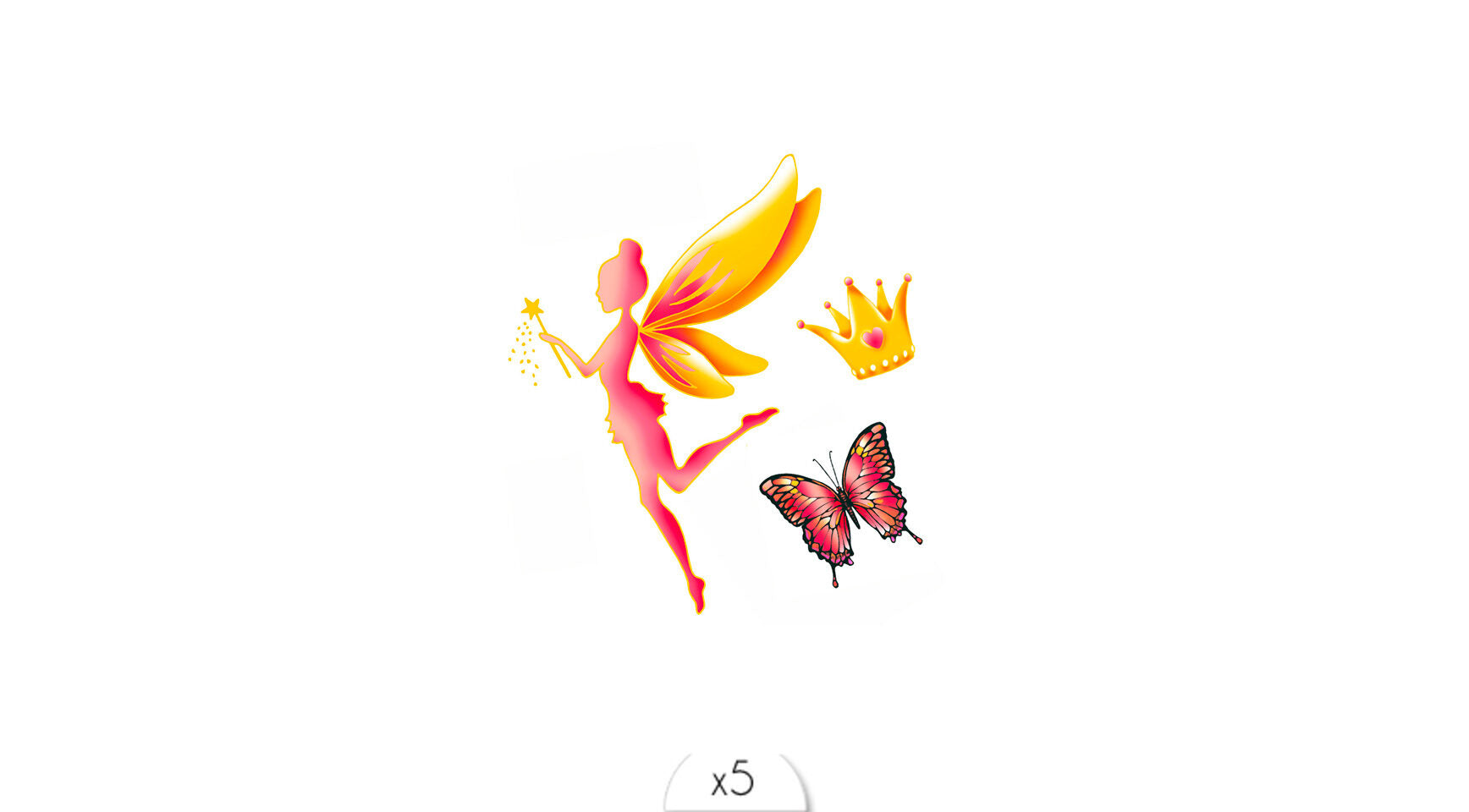 Tattoo Lovely - Fée