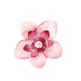 Tattoo Lovely - Fleur rose et fuchsia