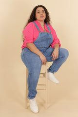 Salopette stretch en jean