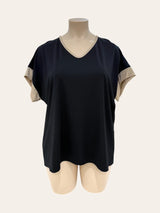 T-shirt manches courtes en coton coloré