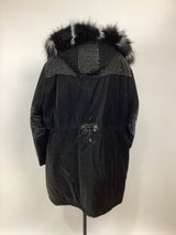 Parka longue - Noir
