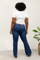 Pantalon jeans coupe flare (évasée)