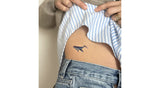 Tattoo Lovely - La baleine bleue