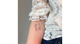 Tattoo Lovely - Le chat floral