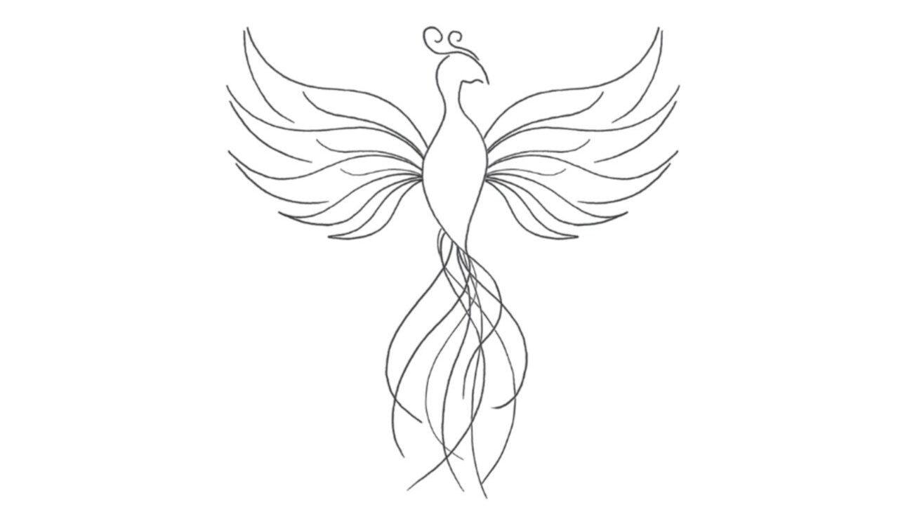 Tattoo Lovely - Le phénix