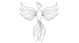 Tattoo Lovely - Le phénix