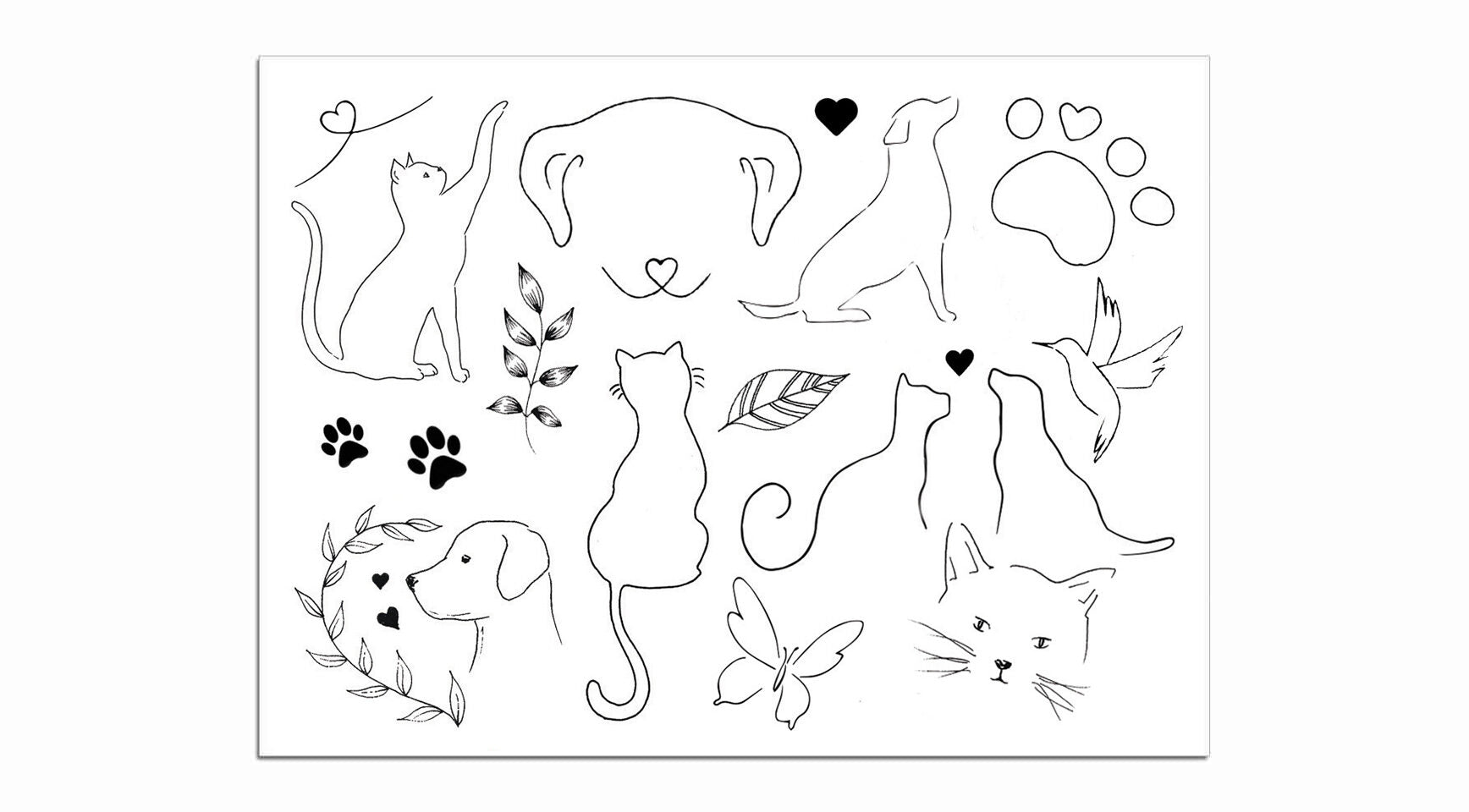 Tattoo Mini - Mini Animals