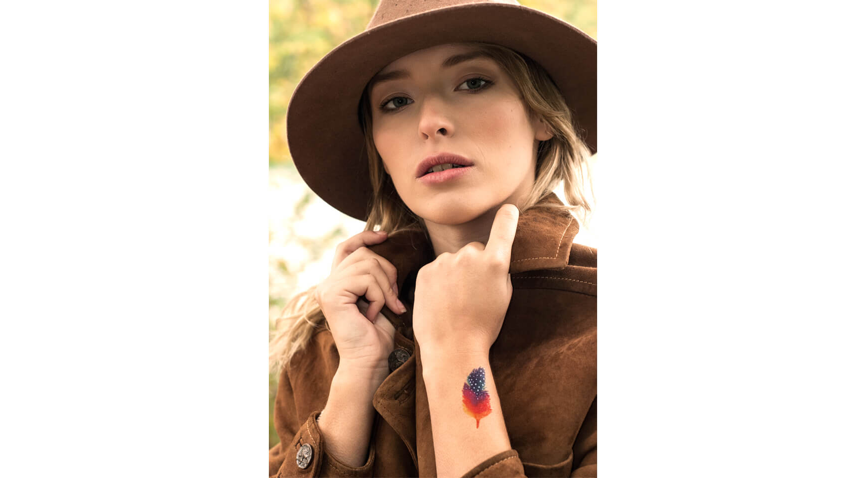 Tattoo Mini - Plumes