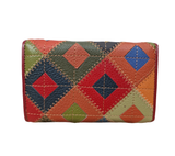 Portefeuille petit format losanges