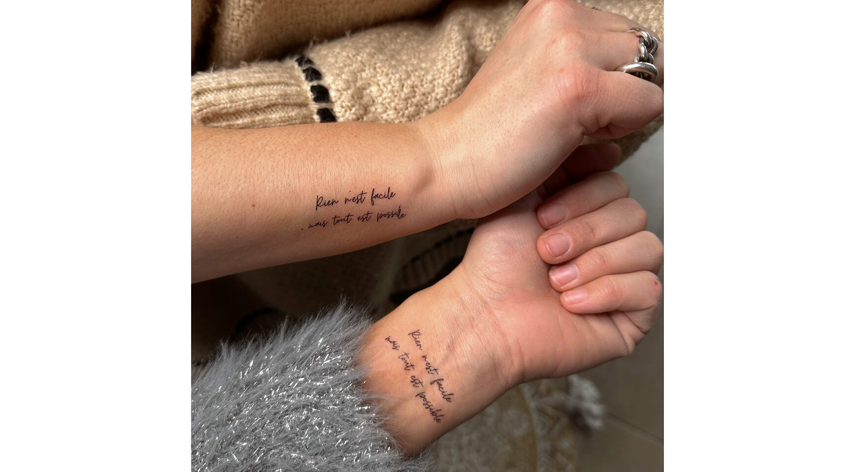 Tattoo Lovely - Rien n'est facile mais tout est possible