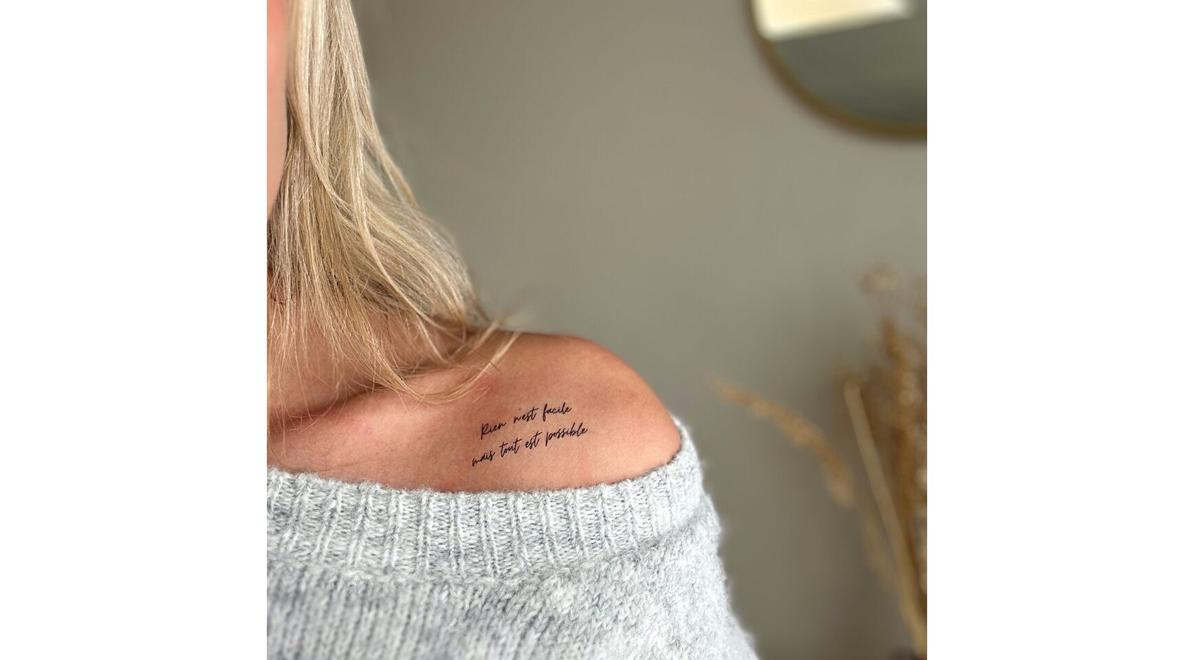 Tattoo Lovely - Rien n'est facile mais tout est possible