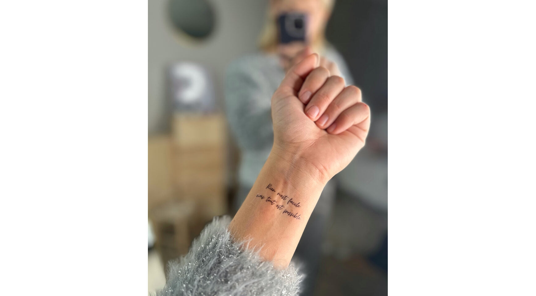 Tattoo Lovely - Rien n'est facile mais tout est possible