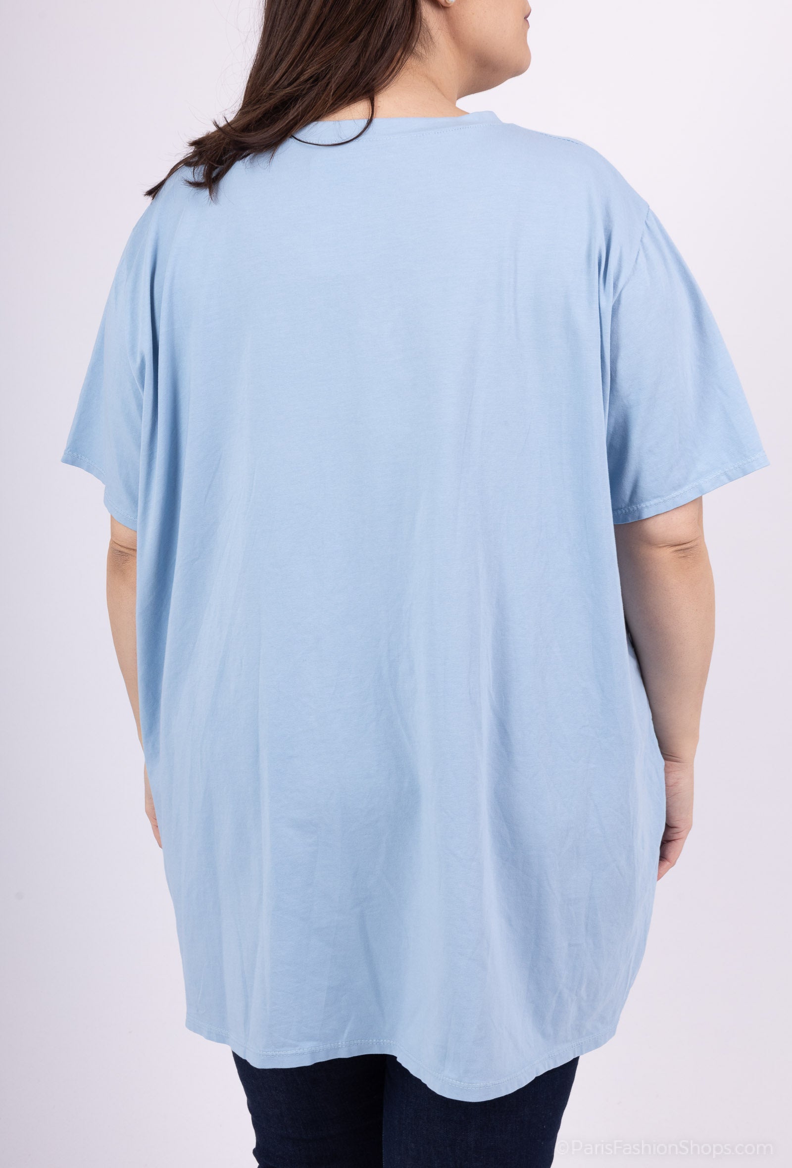 T-shirt uni SUPER size