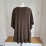 Tunique / Poncho en gaze de coton