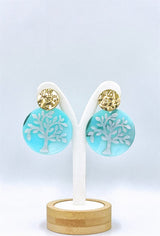 Boucles d'oreilles - Arbre de vie