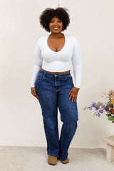 Pantalon jeans coupe droite