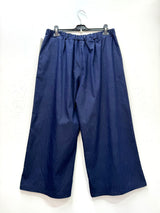 Jean large taille élastique