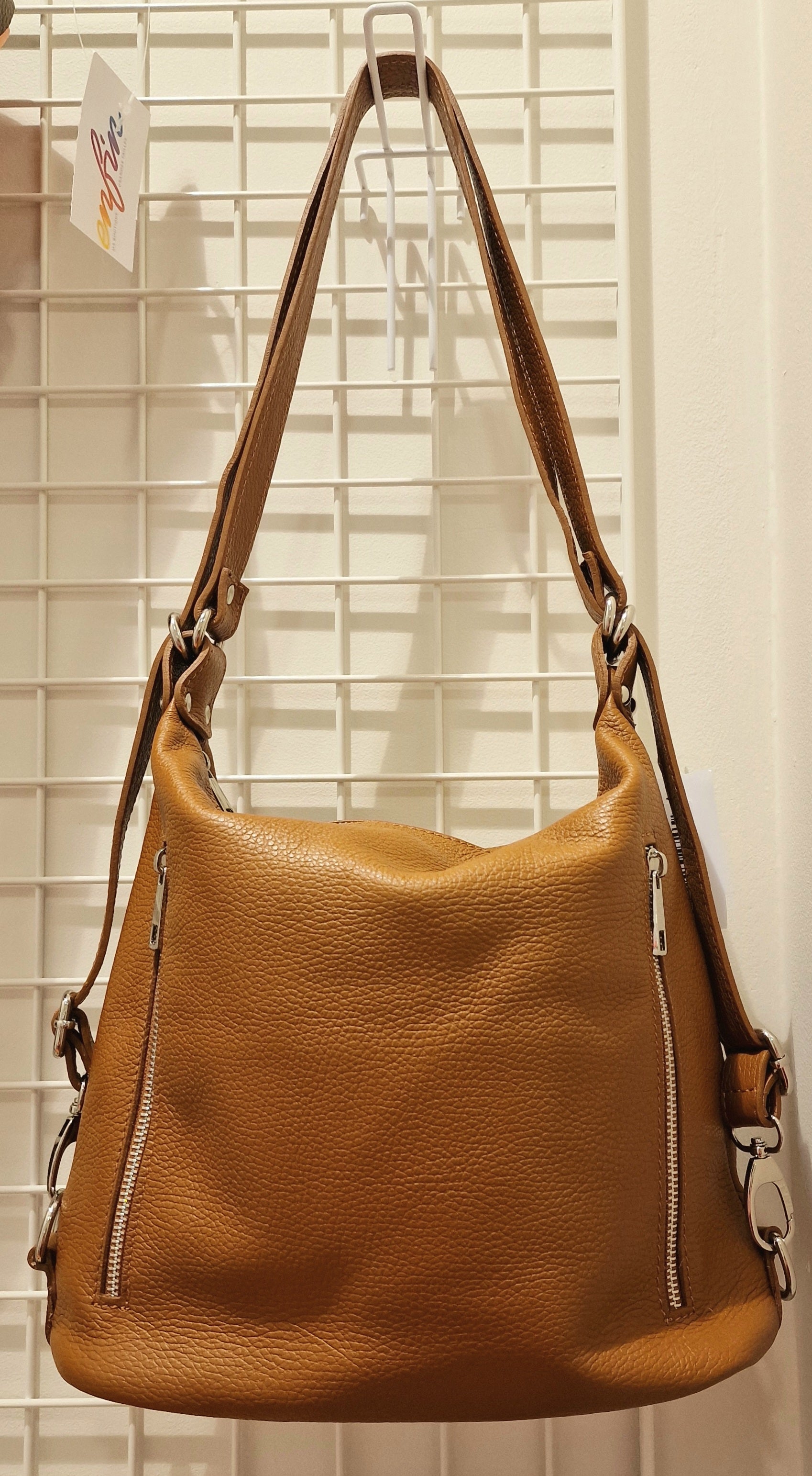 Sac à dos / Sac bandoulière en cuir