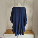 Tunique / Poncho en gaze de coton