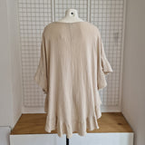 Tunique / Poncho en gaze de coton