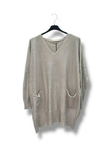 Pull léger doux avec poches