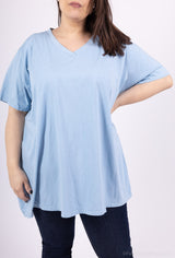 T-shirt uni SUPER size