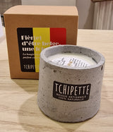 Bougie artisanale - Fier d'être belge ! (Cuberdon)