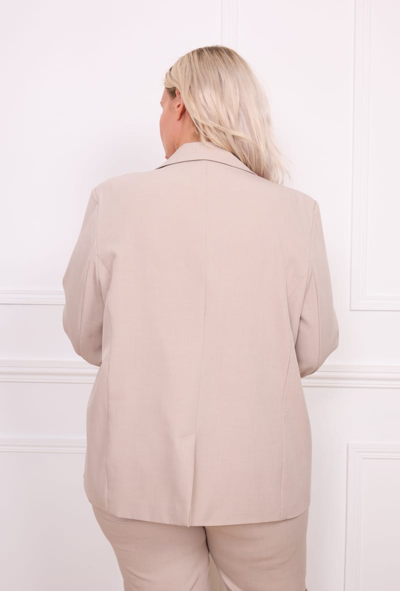 Veste classique beige