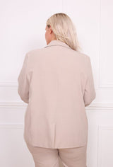 Veste classique beige