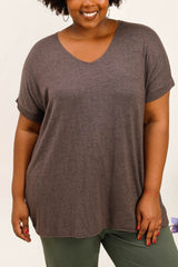 Pull doux manches courtes