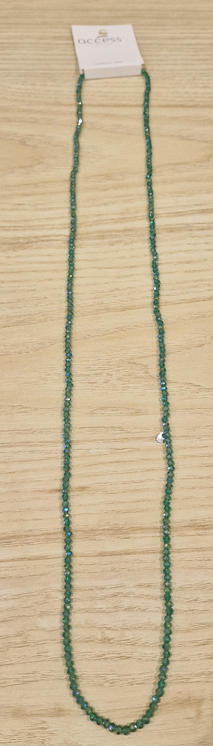 Collier perles - Vert