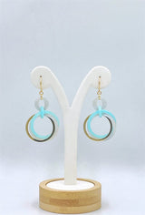 Boucles d'oreilles 3 cercles