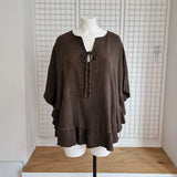 Tunique / Poncho en gaze de coton