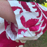 Tunique  feuilles rouges