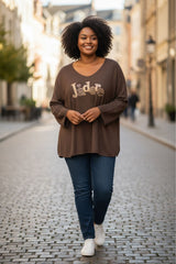 Pull "J'adore"