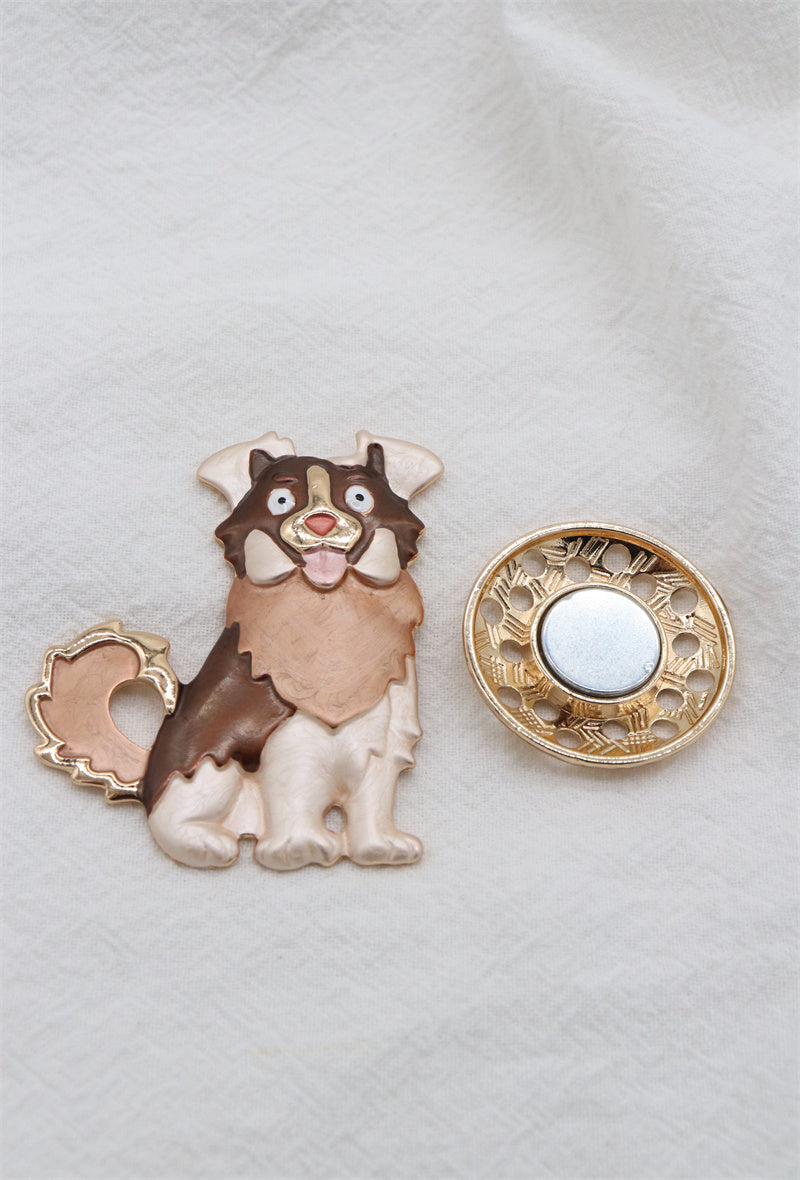 Broche aimantée - Grand chien