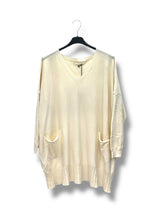 Pull léger doux avec poches