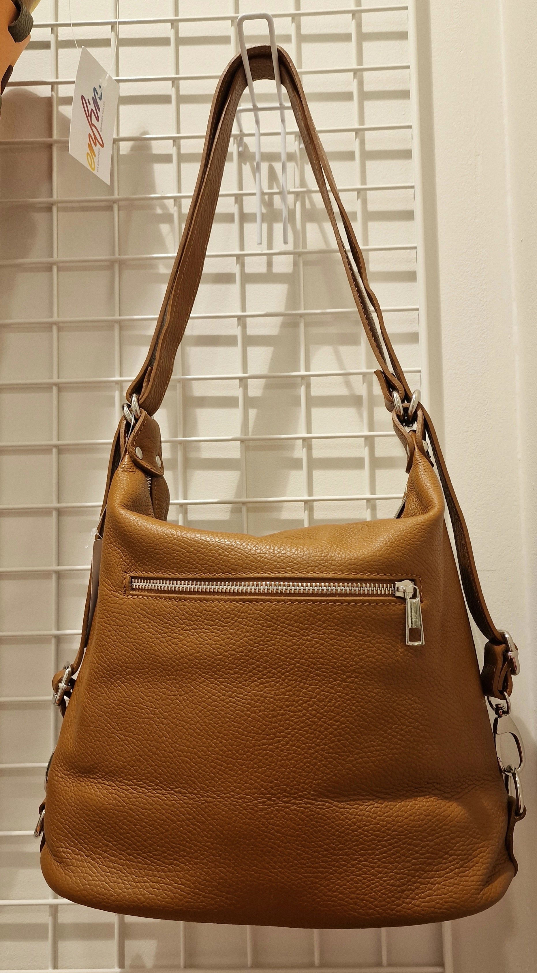 Sac à dos / Sac bandoulière en cuir