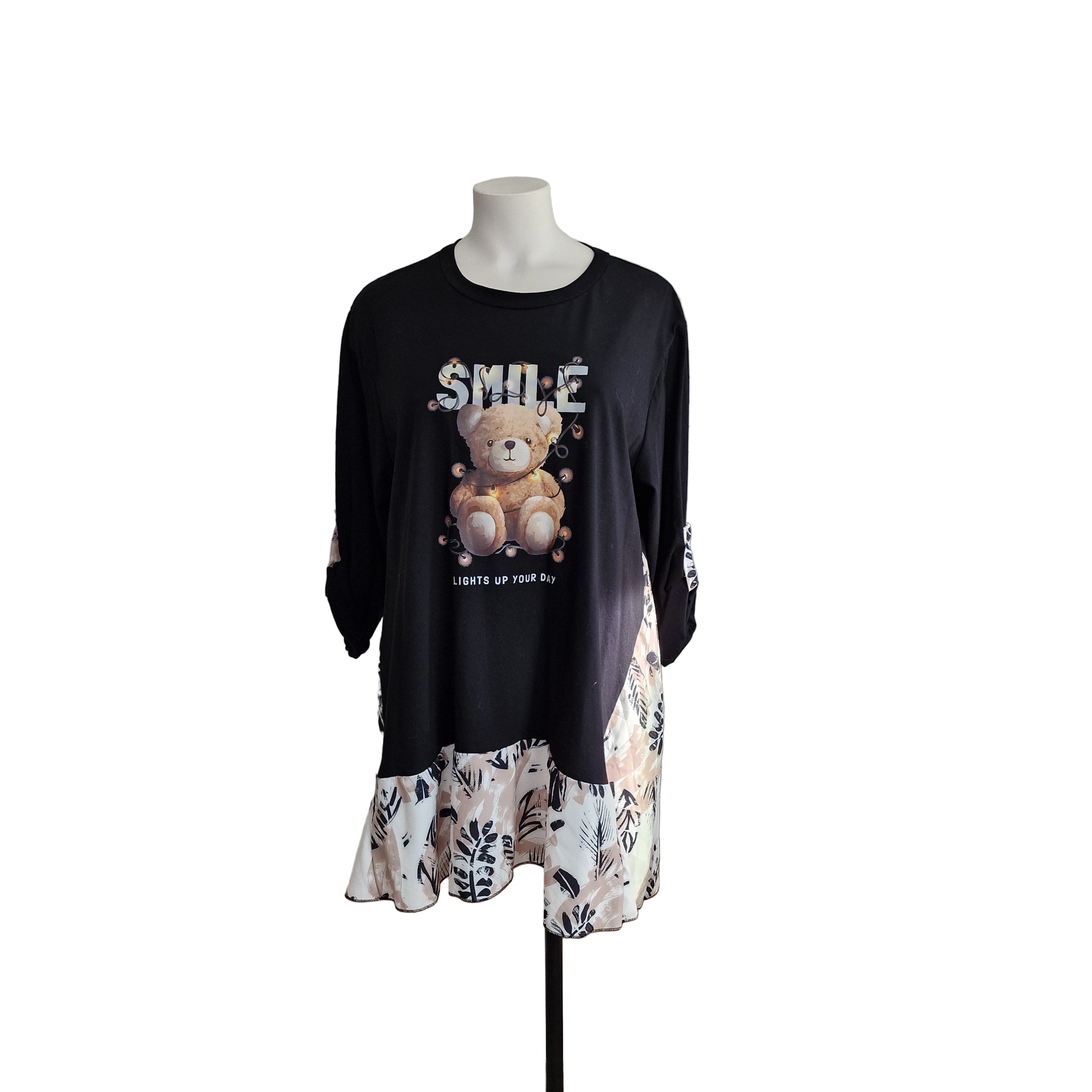 Robe courte smile ourson